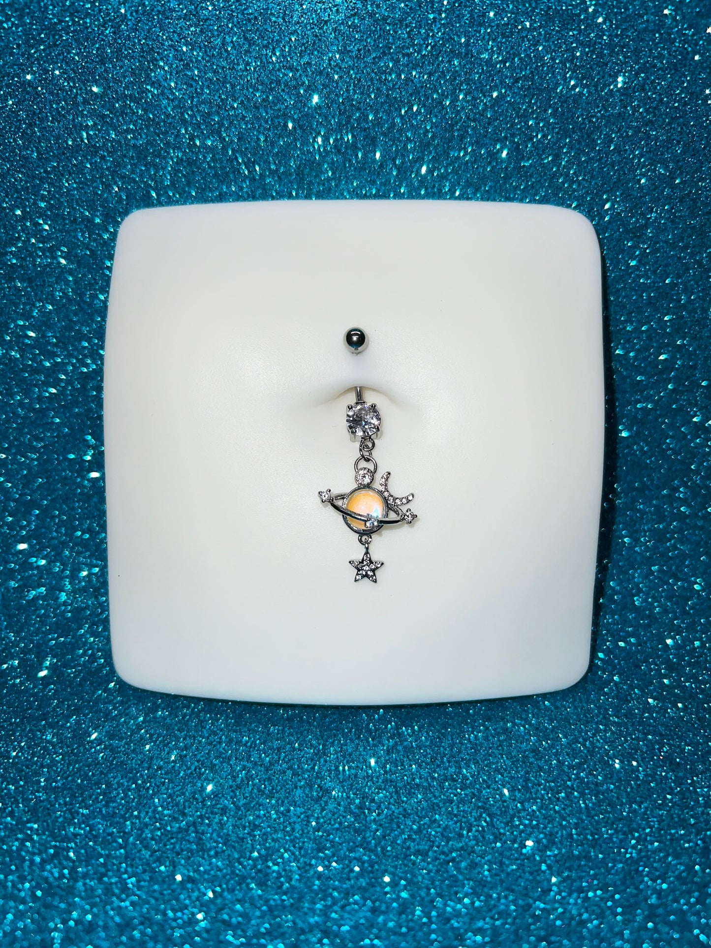 Galaxy Belly Ring