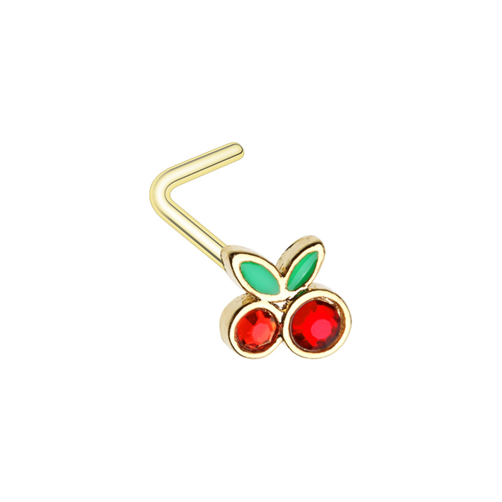 Cherry Nose Ring
