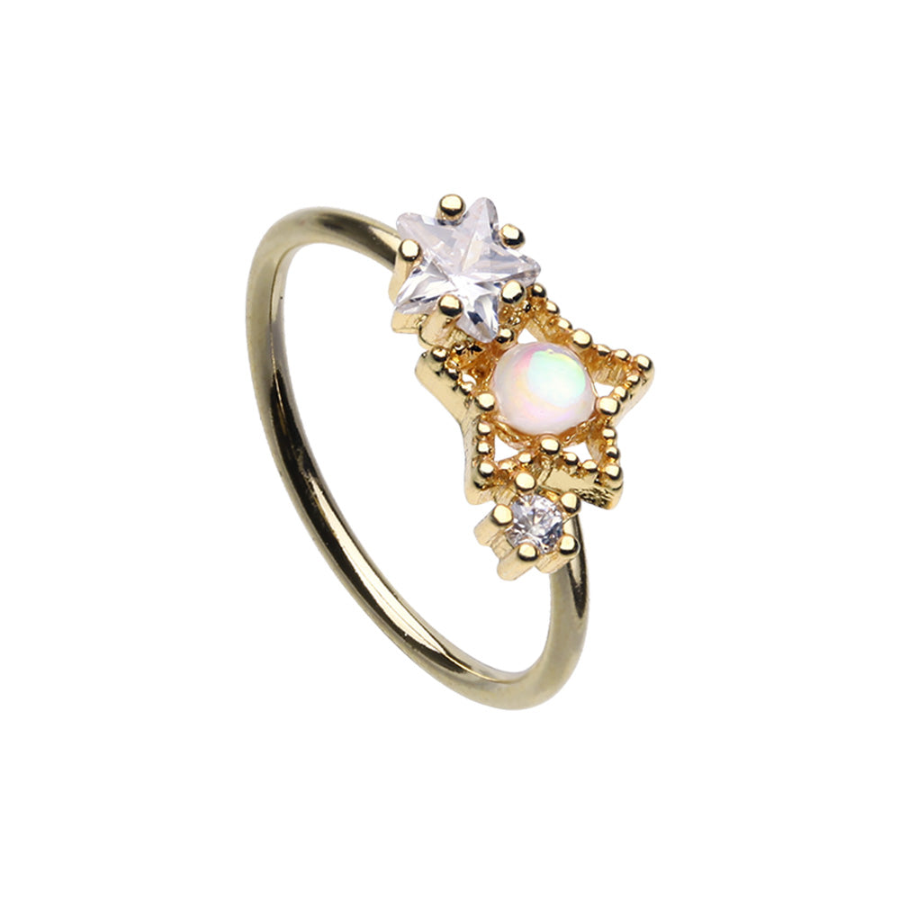 Star Nose Hoop