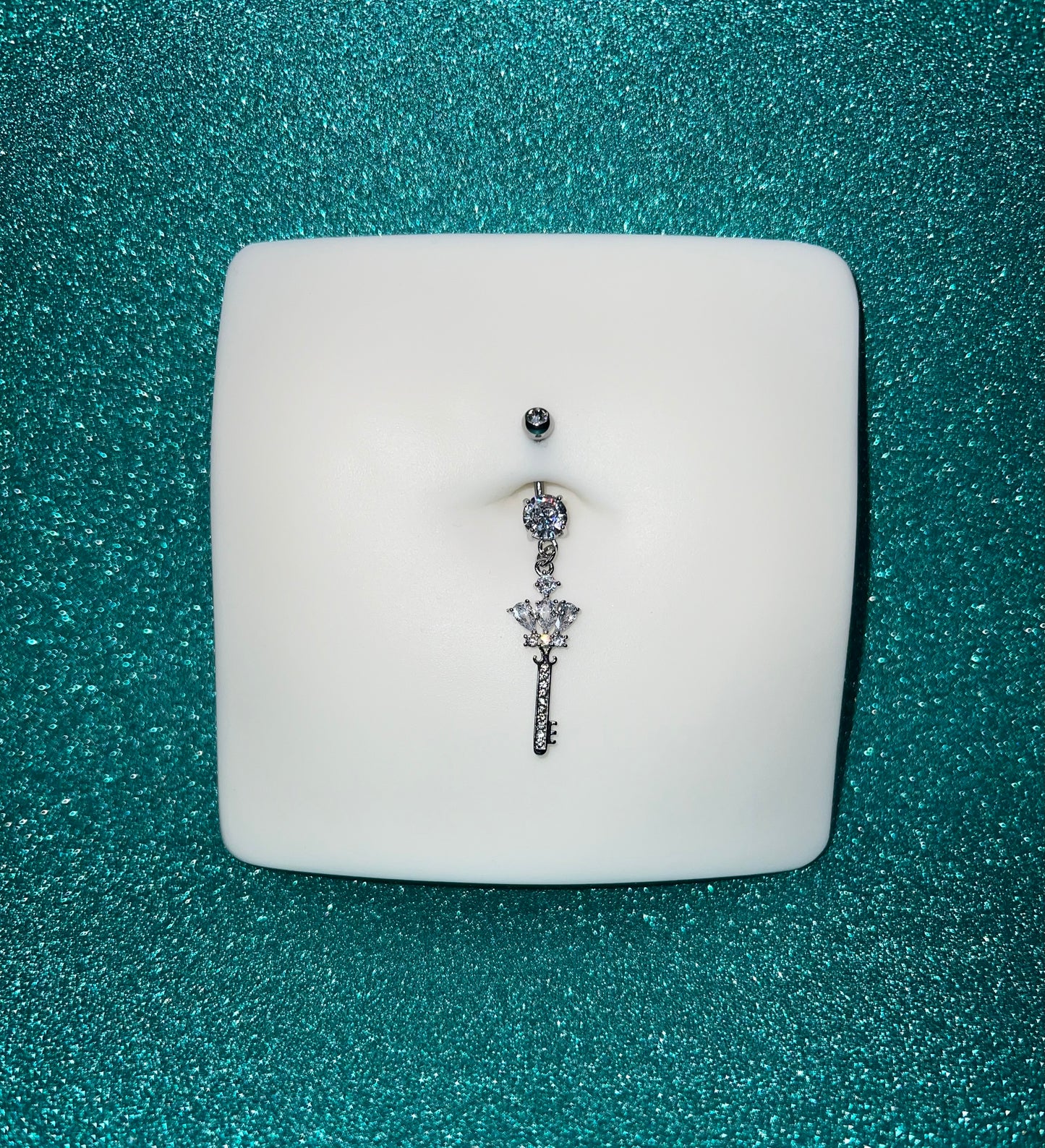 Key Belly Ring
