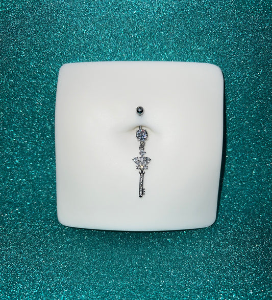Key Belly Ring